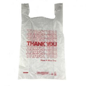 Happy Smiley Face T-shirt Plastic Bag – Happy Paper Inc