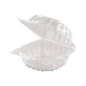 Clear Hinged Containers